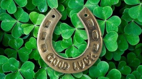 horseshoe as a good luck charm